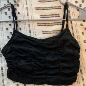 SHEIN Ruched Crop Tank